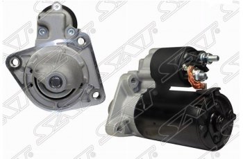 Стартер SAT (1.4/1.6, 12V 1.4кBT, HWDA/HWDB/SHDA Z=10) Ford Focus 2 универсал дорестайлинг (2004-2008)