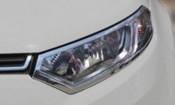 4 749 р. Накладки на фары СТ Ford EcoSport дорестайлинг (2013-2019) (Неокрашенные)  с доставкой в г. Чебоксары. Увеличить фотографию 2