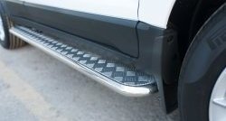 24 649 р. Широкая защита порогов SLITKOFF  Ford EcoSport (2013-2019) дорестайлинг  с доставкой в г. Чебоксары. Увеличить фотографию 2