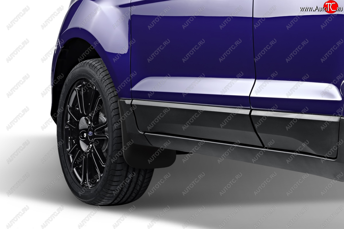 2 699 р. Брызговики Frosch (optimum, в коробке) Ford EcoSport B515 рестайлинг (2017-2019) (Передние)  с доставкой в г. Чебоксары