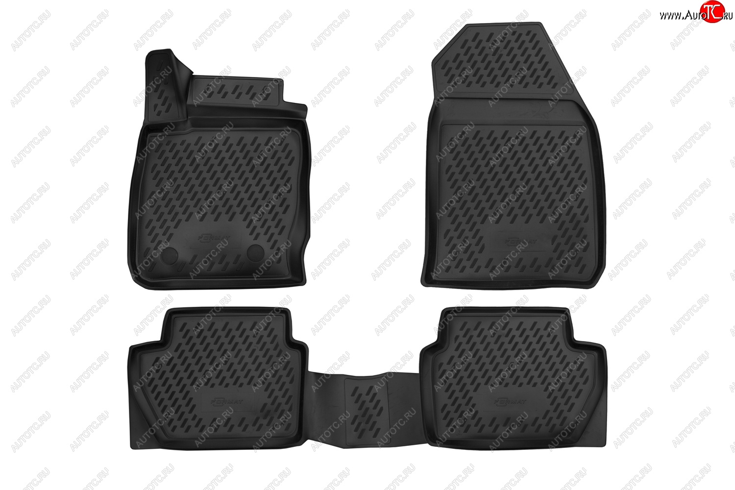 3 699 р. Комплект ковриков в салон с повышенной износостойкостью Format  Ford EcoSport ( B515) (2013-2019) дорестайлинг, рестайлинг  с доставкой в г. Чебоксары