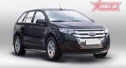 Декоративный элемент воздухозаборника Souz-96 (d16) Ford Edge  CD539 (2015-2018) дорестайлинг