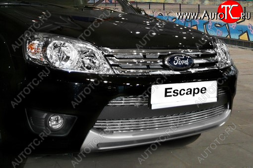 2 249 р. Декоративный элемент воздухозаборника Souz96 Ford Escape 2 (2008-2012)  с доставкой в г. Чебоксары