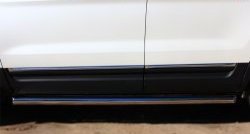 19 999 р. Защита порогов из круглой трубы диаметром 63 мм SLITKOFF Ford Explorer U502 дорестайлинг (2010-2016)  с доставкой в г. Чебоксары. Увеличить фотографию 2