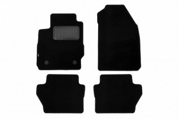 Текстильные коврики салона седан, хэтчбек Klever Standart Ford Fiesta  6 (2012-2019) хэтчбэк 5 дв. рестайлинг