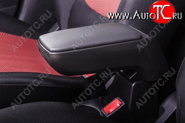 7 599 р. Подлокотник Armster S BLACK (+USBAUX)  Ford Fiesta  B479 (2017-2022) хэтчбэк 5 дв.  с доставкой в г. Чебоксары