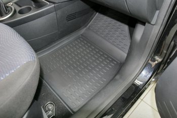 2 199 р. Комплект ковриков салона Element (полиуретан) Ford Fiesta 5 хэтчбэк 5 дв. рестайлинг (2005-2008)  с доставкой в г. Чебоксары. Увеличить фотографию 4