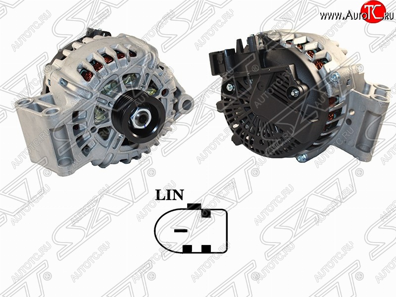 14 749 р. Генератор SAT (14V, 120A) Ford Fiesta 6 седан рестайлинг (2012-2019)  с доставкой в г. Чебоксары