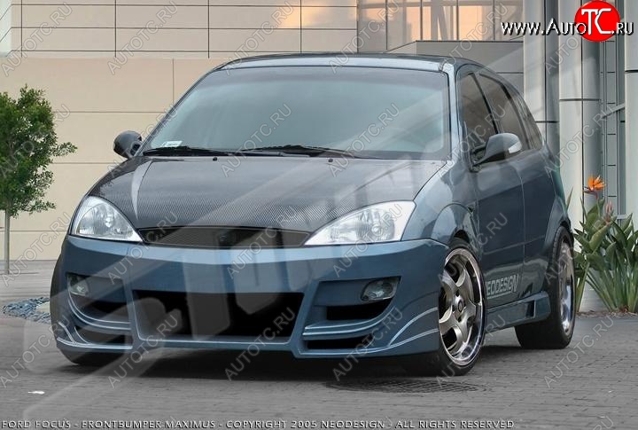 28 999 р. Передний бампер EVO 2 Ford Focus 1 седан рестайлинг (2001-2005)  с доставкой в г. Чебоксары