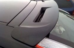 7 349 р. Спойлер ST V2 Ford Focus 2 хэтчбэк 3 дв. дорестайлинг (2004-2007) (Неокрашенный)  с доставкой в г. Чебоксары. Увеличить фотографию 2