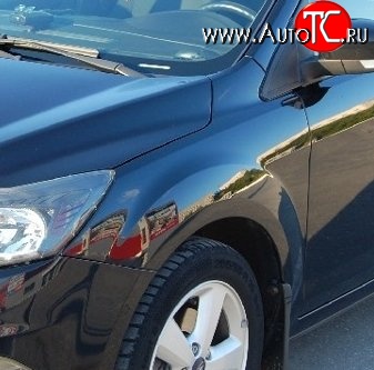 5 699 р. Переднее левое крыло Стандартное Ford Focus 2 седан рестайлинг (2007-2011) (Окрашенное)  с доставкой в г. Чебоксары