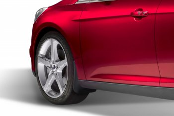 1 479 р. Брызговики передние Frosch Ford Focus 2 хэтчбэк 3 дв. дорестайлинг (2004-2007) (Передние)  с доставкой в г. Чебоксары. Увеличить фотографию 2