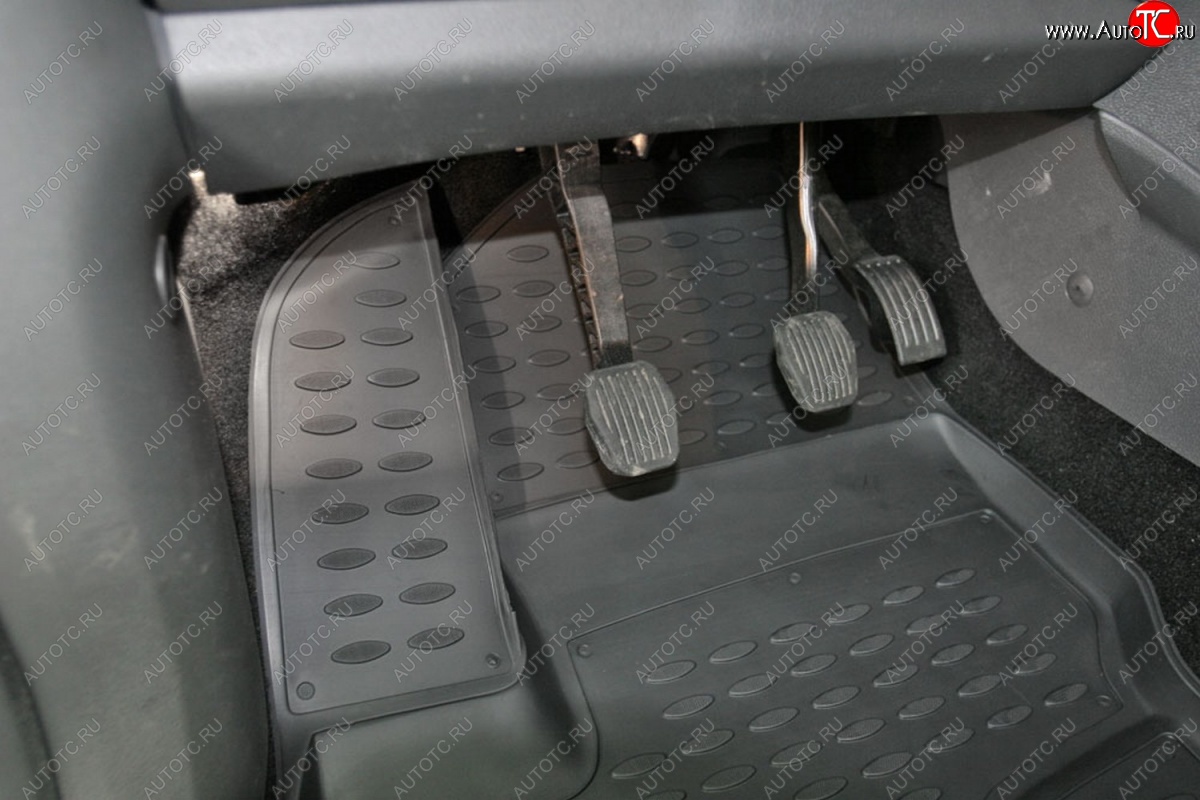1 999 р. Коврики в салон (полиуретан) Element Ford Focus 2  седан дорестайлинг (2004-2008)  с доставкой в г. Чебоксары