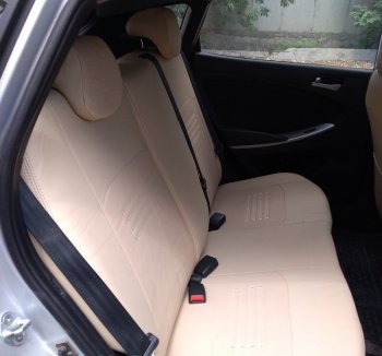 6 799 р. Чехлы для сидений (Ghia/Titanium) Lord Autofashion Турин (экокожа) Ford Focus 2 хэтчбэк 5 дв. дорестайлинг (2004-2008) (Бежевый, вставка Бежевая)  с доставкой в г. Чебоксары. Увеличить фотографию 4