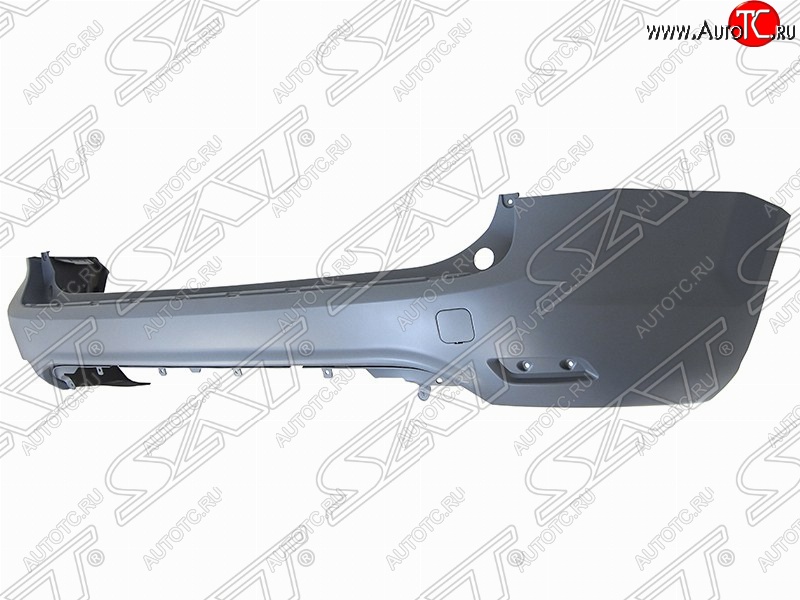 5 999 р. Бампер задний SAT (Тайвань)  Ford Focus  2 (2007-2011) универсал рестайлинг (Неокрашенный)  с доставкой в г. Чебоксары