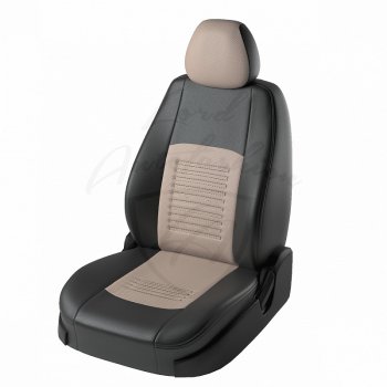 Чехлы для сидений (GhiaTitanium) Lord Autofashion Турин (экокожа) Ford Focus 2 хэтчбэк 5 дв. дорестайлинг (2004-2008)