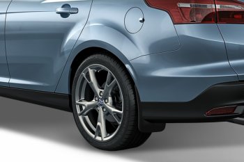 1 889 р. Брызговики задние Frosch  Ford Focus  3 (2014-2019) универсал рестайлинг  с доставкой в г. Чебоксары. Увеличить фотографию 2