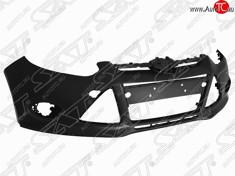 3 479 р. Передний бампер SAT Ford Focus 3 универсал дорестайлинг (2010-2015) (Неокрашенный)  с доставкой в г. Чебоксары