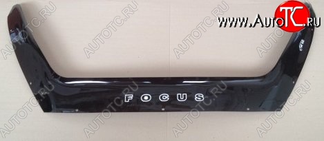 999 р. Дефлектор капота Russtal Ford Focus 3 седан рестайлинг (2014-2019)  с доставкой в г. Чебоксары