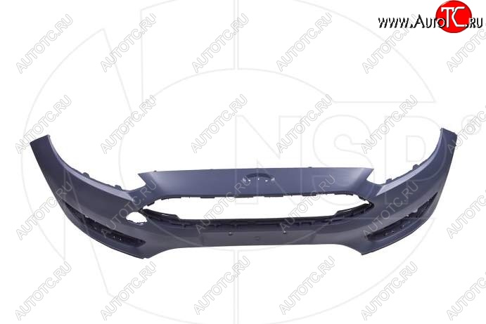 3 299 р. Бампер передний NSP Ford Focus 3 седан рестайлинг (2014-2019) (Неокрашенный)  с доставкой в г. Чебоксары