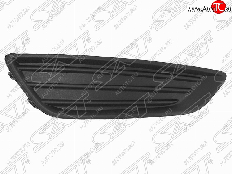 299 р. Правая Заглушка в бампер под ПТФ SAT Ford Focus 3 хэтчбэк рестайлинг (2014-2019)  с доставкой в г. Чебоксары