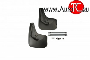 2 379 р. Брызговики задние Autofamily. (рестайлинг)  Ford Focus  3 (2010-2015) хэтчбэк дорестайлинг  с доставкой в г. Чебоксары
