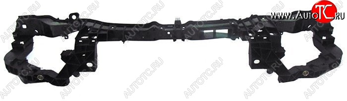 3 299 р. Рамка радиатора SAT (телевизор, верх) Ford Focus 3 хэтчбэк дорестайлинг (2010-2015) (Неокрашенная)  с доставкой в г. Чебоксары