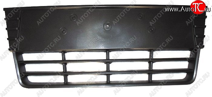 829 р. Решетка в бампер SAT (центральная) Ford Focus 3 универсал дорестайлинг (2010-2015) (Черная)  с доставкой в г. Чебоксары