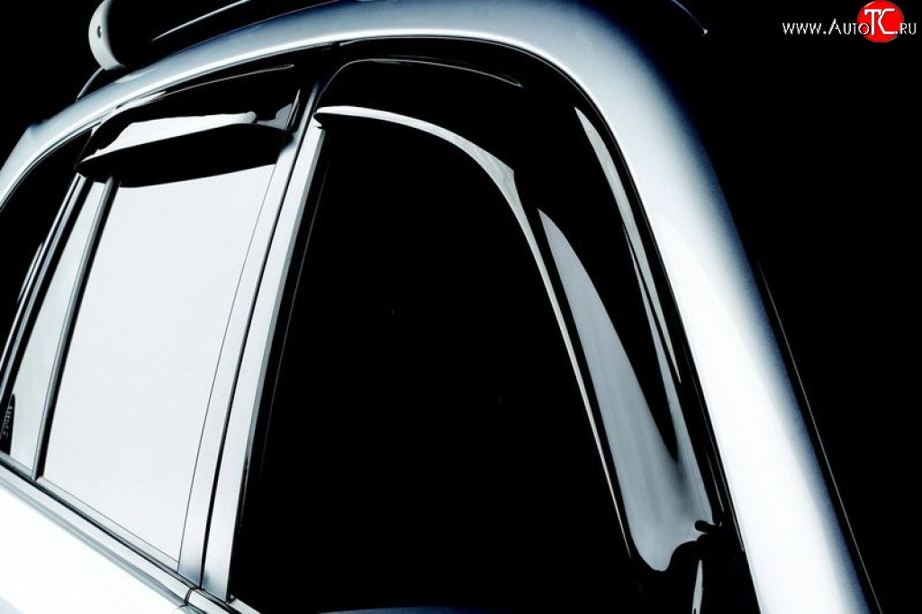 2 114 р. Дефлекторы окон (ветровики) Novline 4 шт Ford Galaxy 2 дорестайлинг (2006-2010)  с доставкой в г. Чебоксары