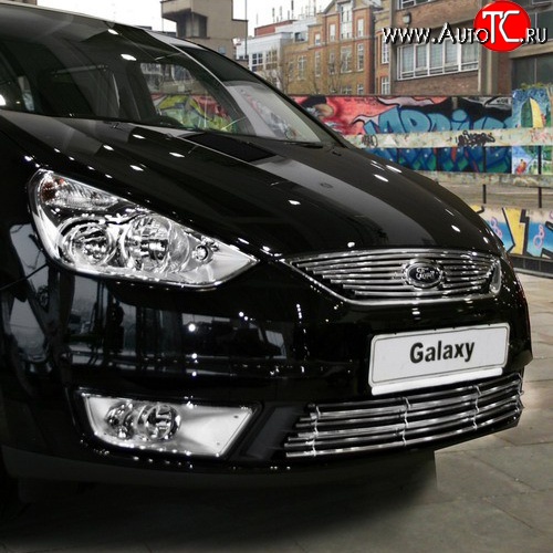3 914 р. Декоративная вставка решетки радиатора Novline  Ford Galaxy  2 (2006-2010) дорестайлинг  с доставкой в г. Чебоксары