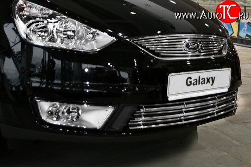 4 094 р. Декоративная вставка воздухозаборника Novline Ford Galaxy 2 рестайлинг (2010-2015)  с доставкой в г. Чебоксары