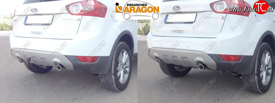 22 699 р. Фаркоп Aragon.(шар V) Ford Kuga 2 дорестайлинг (2013-2016)  с доставкой в г. Чебоксары