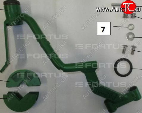 8 799 р. Замок рулевого вала FORTUS (бесштыревой) Ford Kuga 2 дорестайлинг (2013-2016)  с доставкой в г. Чебоксары
