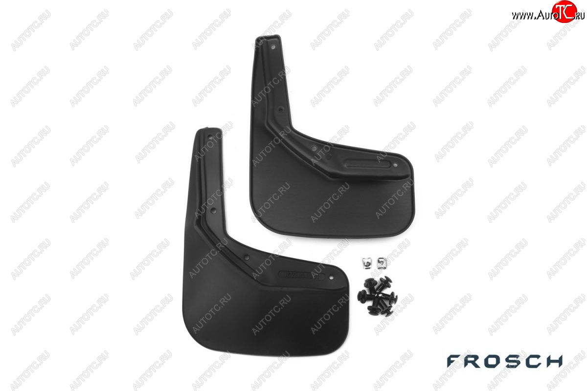 4 799 р. Брызговики Frosch  Ford Kuga  2 (2013-2016) дорестайлинг (Задние)  с доставкой в г. Чебоксары