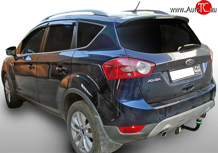 8 999 р. Фаркоп Лидер Плюс Ford Kuga 1 (2008-2013) (Без электропакета)  с доставкой в г. Чебоксары