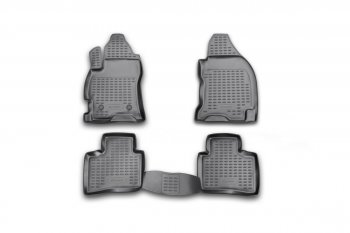 Коврики в салон Element 3D (полиуретан) Ford Mondeo (2000-2007) Mk3,B4Y дорестайлинг, седан, Mk3,BWY дорестайлинг, универсал, Mk3,B4Y рестайлинг, седан, Mk3,BWY рестайлинг, универсал (Черные)
