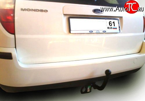 8 299 р. Фаркоп (универсал) Лидер Плюс. Ford Mondeo Mk3,B4Y дорестайлинг, седан (2000-2003) (Без электропакета)  с доставкой в г. Чебоксары