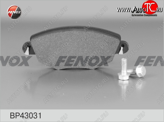 2 189 р. Колодка переднего дискового тормоза FENOX Ford Mondeo Mk3,B4Y дорестайлинг, седан (2000-2003)  с доставкой в г. Чебоксары