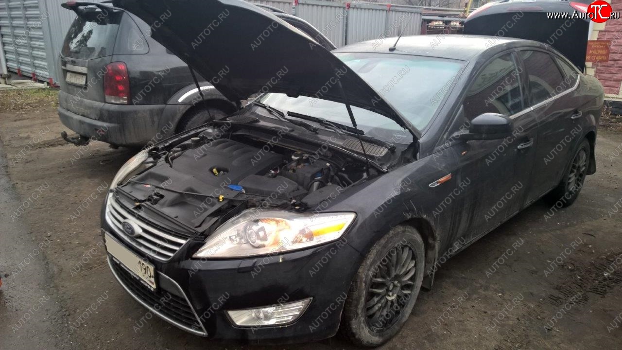 2 149 р. Упоры капота Russtal Ford Mondeo Mk4,DG рестайлинг, универсал (2010-2014)  с доставкой в г. Чебоксары