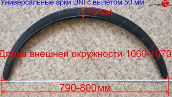 Вылет 50 мм(с сужениями к краям) 1370р Вылет 50 мм(с сужениями к краям) 1370р