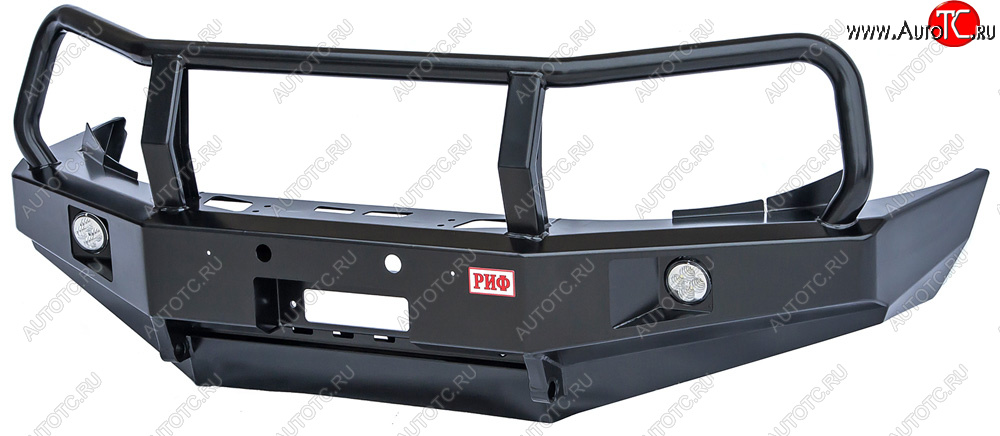 62 369 р. Бампер передний силовой РИФ  Ford Ranger ( DoubleCab,  RapCab) (2011-2016) дорестайлинг (С защитной дугой и доп. фарами)  с доставкой в г. Чебоксары