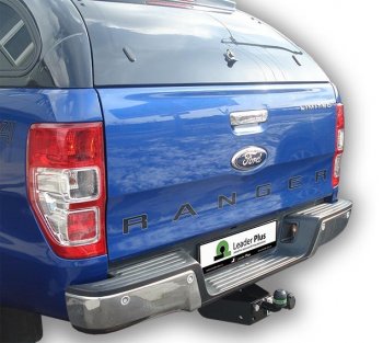 7 999 р. Фаркоп Лидер Плюс Ford Ranger RapCab рестайлинг (2015-2021)  с доставкой в г. Чебоксары. Увеличить фотографию 2