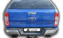 9 449 р. Фаркоп (Limited, Wildtrak) Лидер Плюс. Ford Ranger RapCab рестайлинг (2015-2021) (Без электропакета)  с доставкой в г. Чебоксары. Увеличить фотографию 3