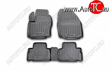 2 279 р. Комплект ковриков салона Element (полиуретан)  Ford S-Max  1 (2006-2010) дорестайлинг  с доставкой в г. Чебоксары
