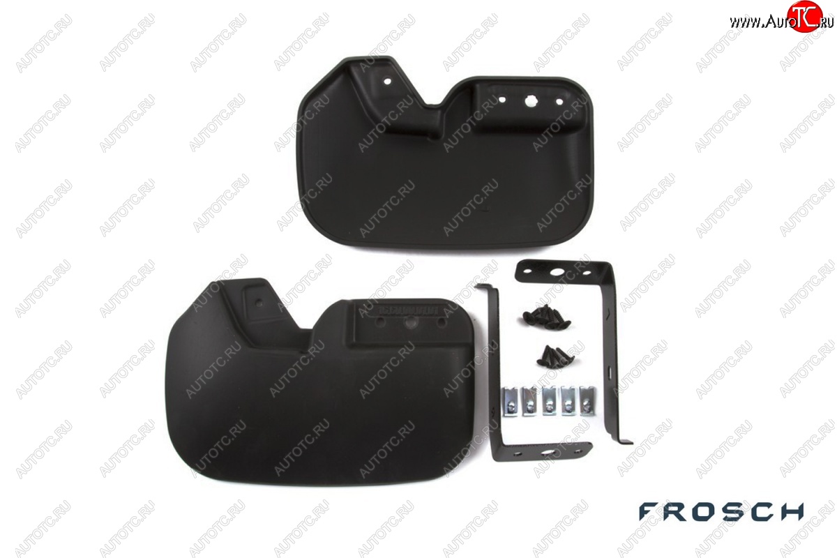 1 149 р. Брызговики передние Frosch Ford Transit цельнометаллический фургон (2014-2022)  с доставкой в г. Чебоксары