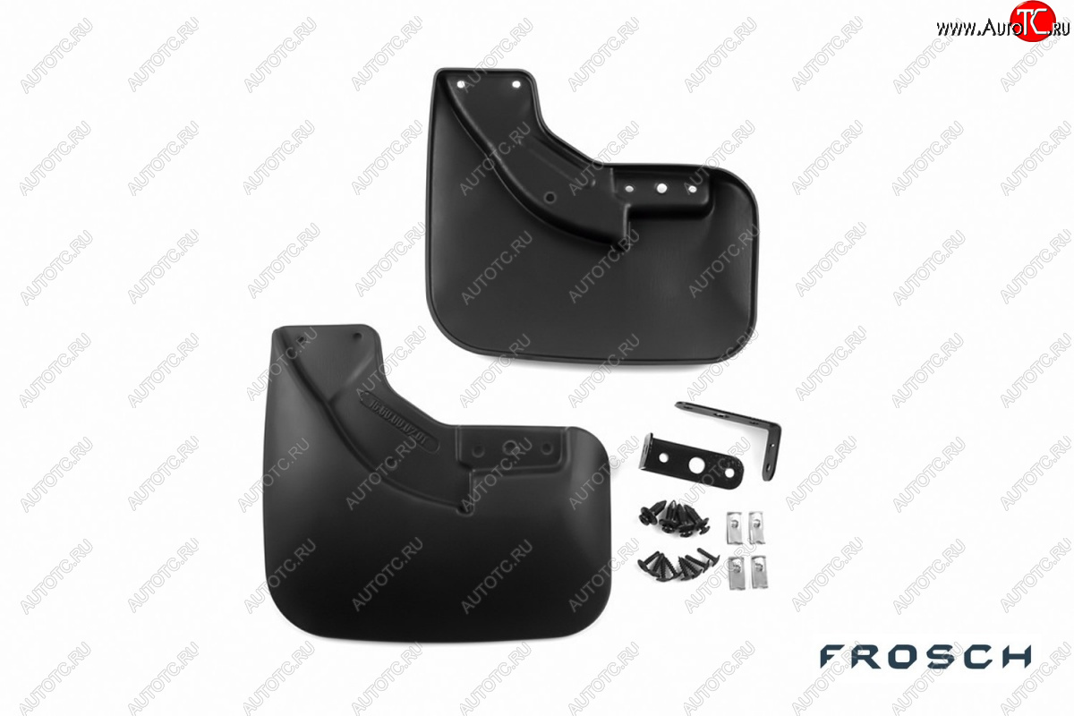 4 799 р. Брызговики задние Frosch Optimum  Ford Transit (2014-2022) цельнометаллический фургон (В коробке)  с доставкой в г. Чебоксары