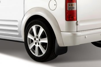 4 799 р. Брызговики задние Frosch Optimum  Ford Transit (2014-2022) цельнометаллический фургон (В коробке)  с доставкой в г. Чебоксары. Увеличить фотографию 2