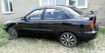 3 099 р. Низкий универсальный спойлер Кураж KIA Optima 1 GD седан (2000-2005) (Без места под стоп сигнал, Неокрашенный)  с доставкой в г. Чебоксары. Увеличить фотографию 17