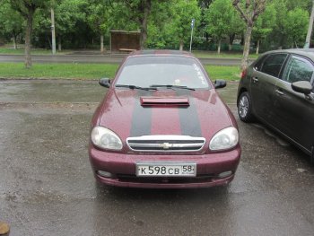 479 р. Воздухозаборник Снайпер на капот Hyundai i10 3 AC3,AI3 хэтчбэк доресиайлинг (2019-2023) (Неокрашенный)  с доставкой в г. Чебоксары. Увеличить фотографию 3