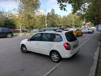 2 499 р. Багажная корзина Металл Дизайн Chevrolet Optra (2014-2023) (серебристая)  с доставкой в г. Чебоксары. Увеличить фотографию 4